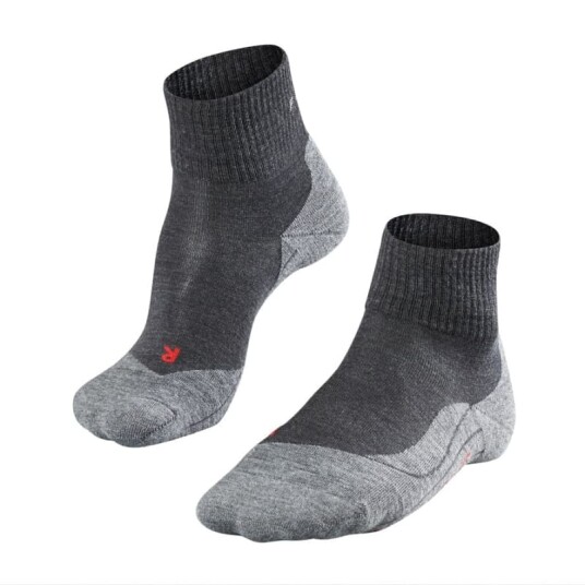 Falke TK5 Short Men's Trekking Socks (2022) 46-48, Asphalt Mel.