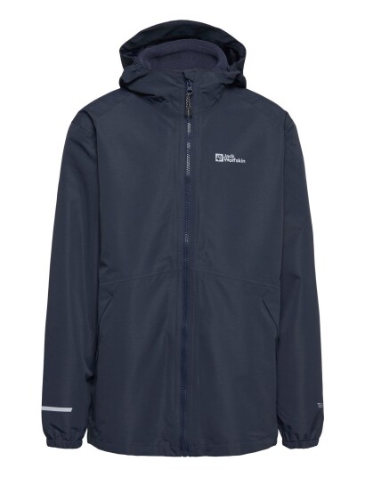 Jack Wolfskin Iceland 3In1 Jacket K Navy Jack Wolfskin NIGHT BLUE 104,116,128,140,152,164,176