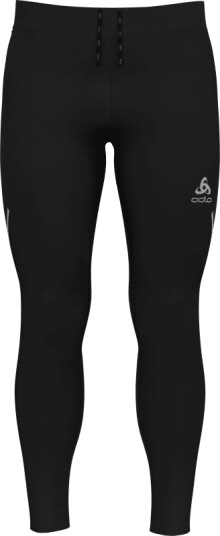 Odlo Men's Tights Ceramiwarm S, Black/ Concrete Grey