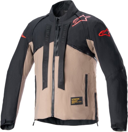 Alpinestars Techdura Motocross jakke 3XL Svart Brun