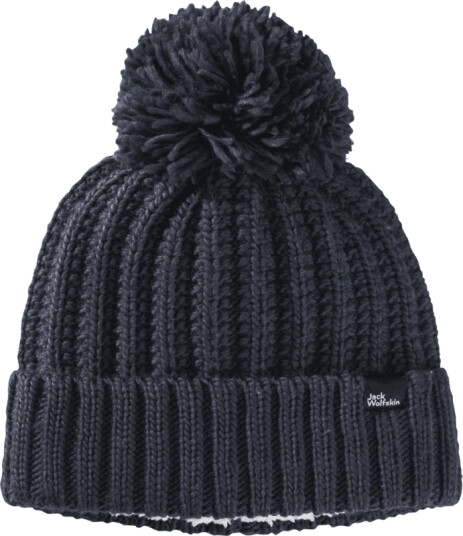 Jack Wolfskin Women's Highloft Knit Beanie S, Night Blue