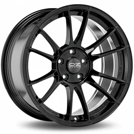 Oz Ultraleggera Hlt Gloss Black 8.5x20 5x112 ET45 B79