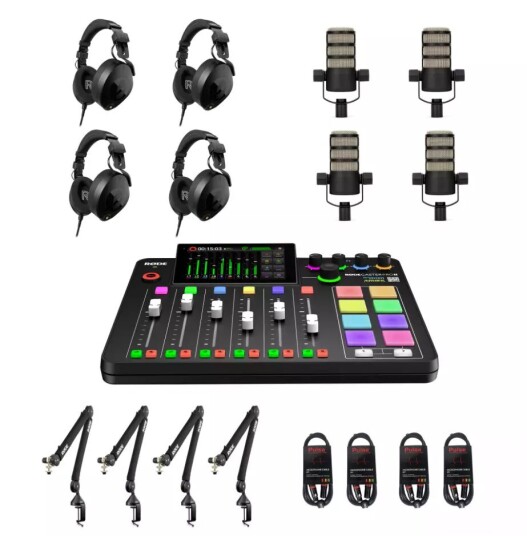 Røde RODE Rodecaster Pro II Bundle 4