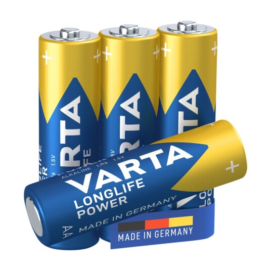 Varta Longlife Power AA batteri (4-pakk)