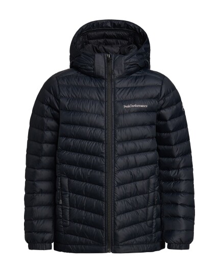 Peak Performance Frost Down Hood Jacket JR Black (Storlek 170)