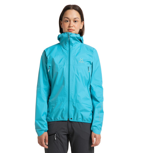 Haglöfs L . I . M GTX Jacket Women Maui Blue M