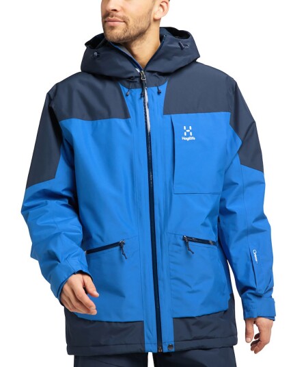 Haglöfs Lumi Insulated Jacket M Storm Blue/Tarn Blue (Storlek XL)