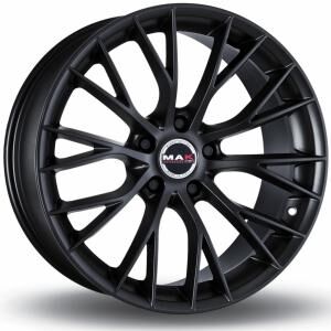 MAK Munchen Matt Black 8.5x20 5x120 ET25 B72.6