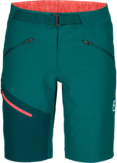 Ortovox Brenta Shorts Dame Pacific Green S