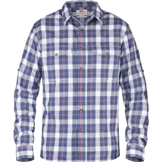 Fjellreven Men's Singi Flannel Shirt LS Blå XL Man