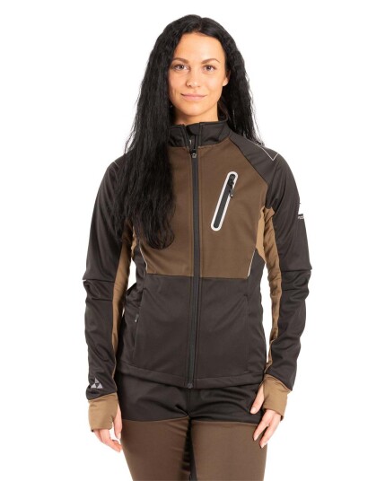 Fischer Åsarna 2 Softshell Jacket W Oak Brown (Storlek XL)