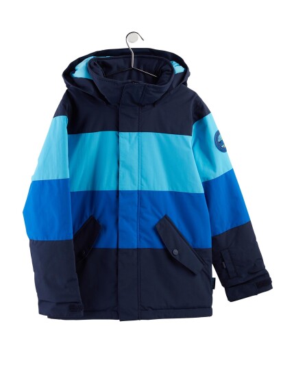 Burton Boys Symbol Jacket JR Cyan Multi (Storlek M)