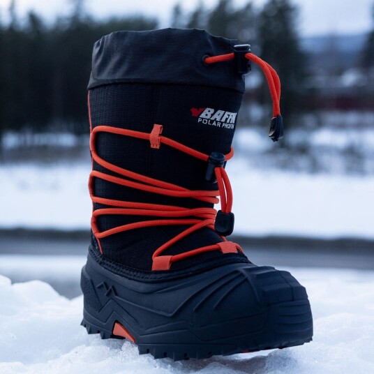 Baffin Snogoose Barn Black/orange 29.5