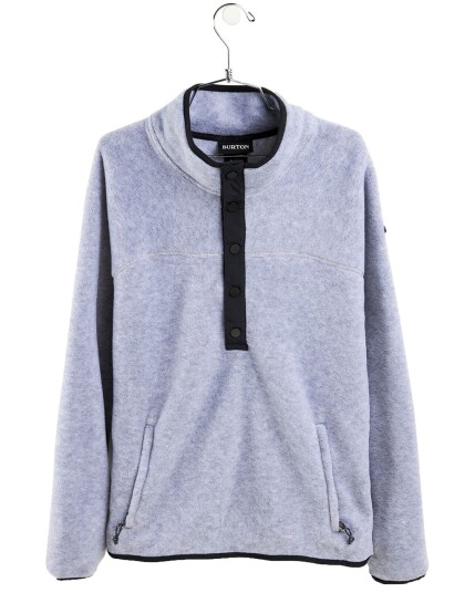 Burton Hearth Pullover W Gray Heather (Storlek XXL)