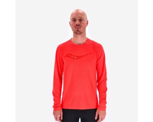 Saucony Stopwatch Graphic Long Sleeve S