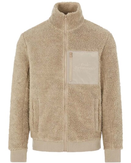 Peak Performance Original Pile Zip Jacket M True Beige (Storlek XXL)