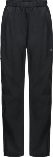 Jack Wolfskin Women's Rainy Days 2.5 Layer Pants L, Black