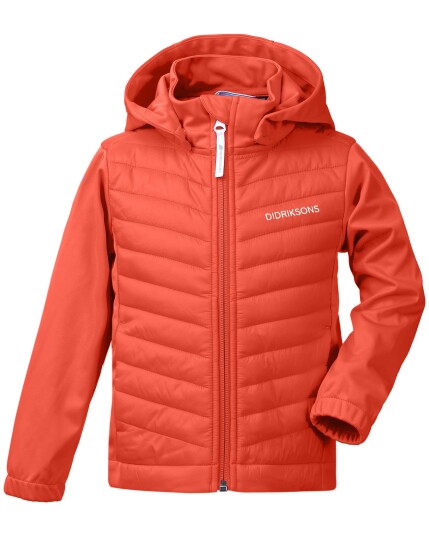 Didriksons Briska Kids Jacket Poppy Red (Storlek 140)