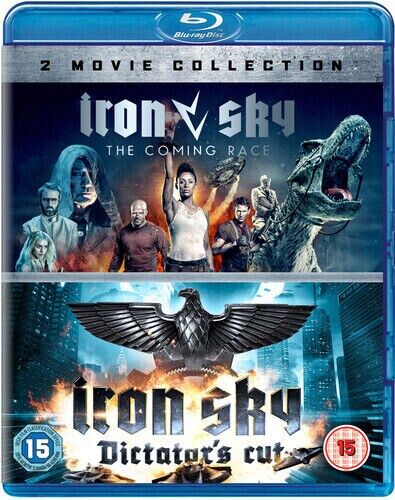 Iron Sky 1 & 2 Blu-ray 2019 Julia Dietze Vuorensola DIR cert 15 2 discs