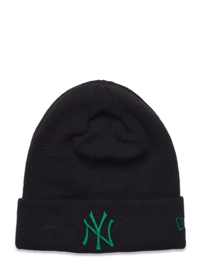 New Era League Ess Cuff Beanie Neyyan Black New Era BLKMLC ONE SIZE