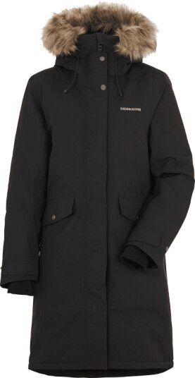 Didriksons Women's Erika Parka 3 46 , Black