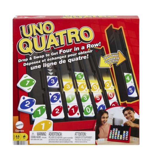 Mattel Games - UNO Quatro  HPF82 