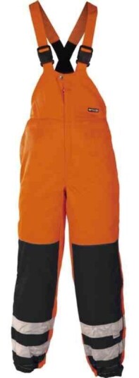 BS Dokka Vinterselebukse, Hivis kl.1 Unisex, Str. XL, Oransje/Sort