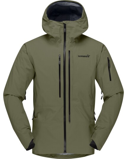 Norrøna Lofoten Gore-Tex Pro Jacket M Olive Night (Storlek M)