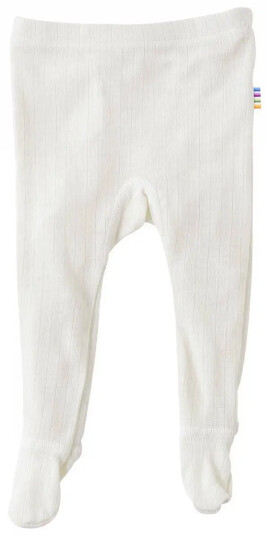 røhvite ulleggings med fot | Joha | Baby | Natur / off-white | størrelse 50 | 100% Merino Ull til