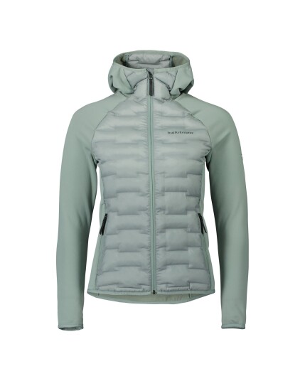 Peak Performance Argon Hybrid Hood Jacket W Ashen Green (Storlek S)