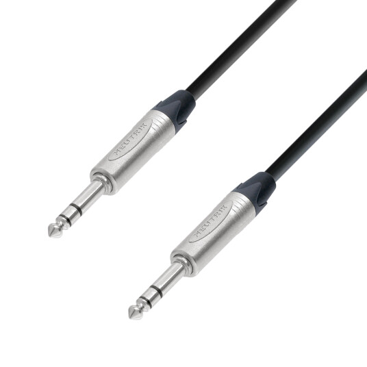 Neutrik Signal Kabel 6.3 mm Jack stereo til 6.3 mm Jack stereo 5 meter