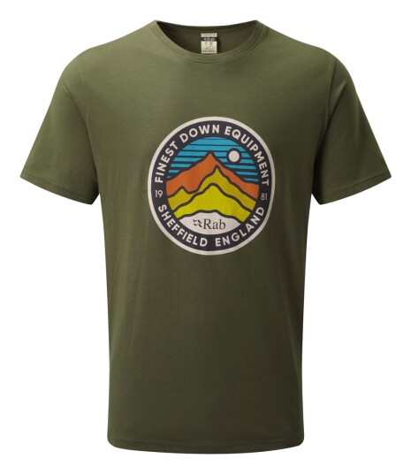 Rab Stance 3 Peaks Ss Tee Army XXL