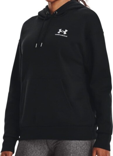 Under Armour Women's Essential Fleece Hoodie Sort S Woman