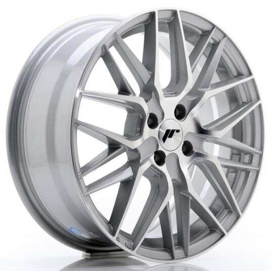 Japan Racing Jr28 Silver Machined Face 7x17 4x108 ET35 B63.4