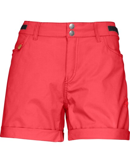 Norrøna Svalbard Light Cotton Shorts W Crisp Ruby (Storlek L)