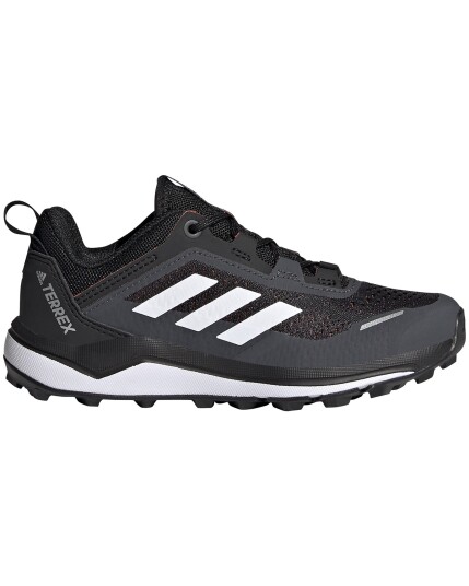 Adidas Terrex Agravic Flow JR CBlack/CryWhite/Sol Red (Storlek 30)