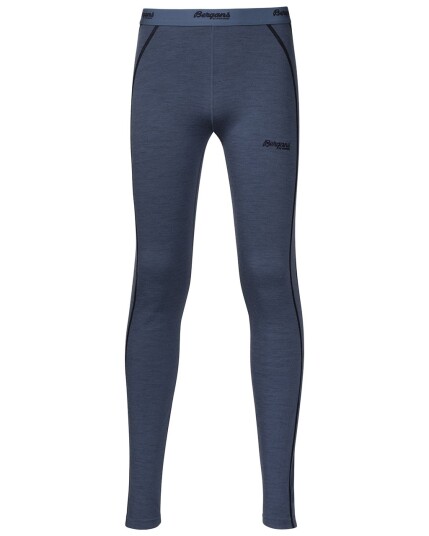 Bergans Akeleie Youth Tights Fogblue/Dk Navy (Storlek 128)