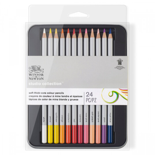 Winsor & Newton Studio Collection Fargeblyanter 24-sett