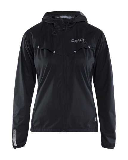 Craft Repel Jacket W Black/Silver Reflective (Storlek XL)