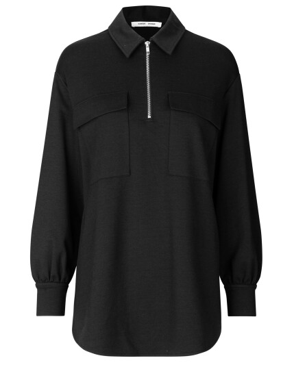 Samsøe and Samsøe Jessy Shirt 13055 W Black (Storlek M)