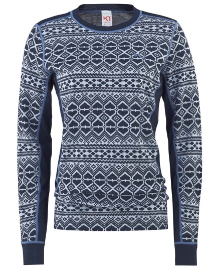 Kari Traa Hjerte L/S W Royal (Storlek XL)