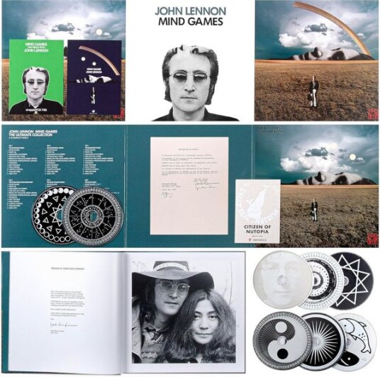 John Lennon - Mind Games: The Ultimate Mixes - Limited Deluxe Box Set Edition (6xCD + 2xBlu-ray + Bok)