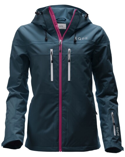 EQPE Gida Alpine Jacket W Dark Navy/Petrolium (Storlek L)