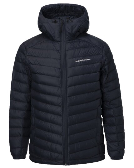 Peak Performance Frost Down Hood Jacket M Artwork Navy (Storlek XXL)