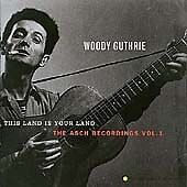 MediaTronixs Woody Guthrie : This Land Is Your Land - The Asch Recordings, Volume 1 CD Pre-Owned