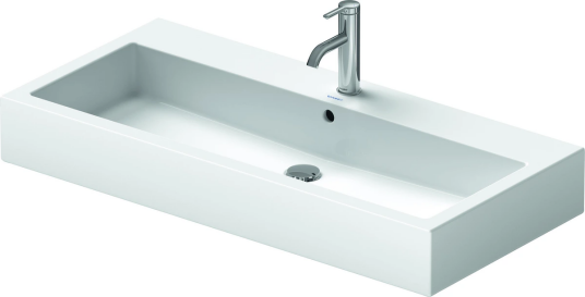 Duravit Vero Møbelservant 1000x470 mm, 1 bl.hull, u/o.l, Hvit m/WG