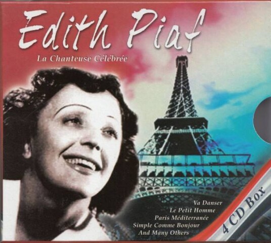 Edith Piaf La Chanteuse Celebre 4CD