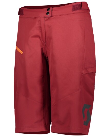 Scott Trail Vertic w/pad Shorts W Merlot Red (Storlek XS)