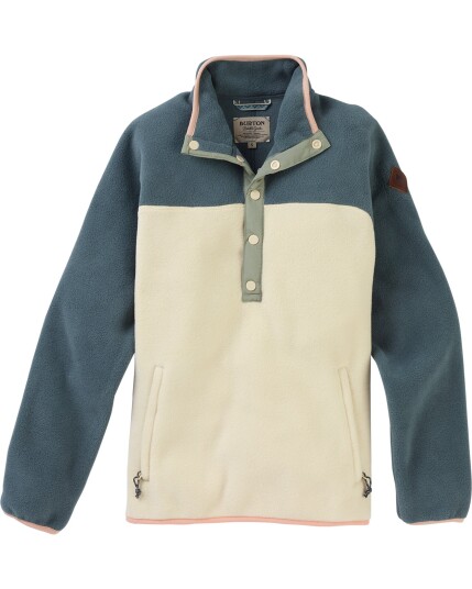 Burton Hearth Pullover W Drkslt/Crmbru (Storlek XS)