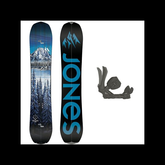 Jones Snowboards Jones Frontier Split m/binding Splitboardpakke - Herre